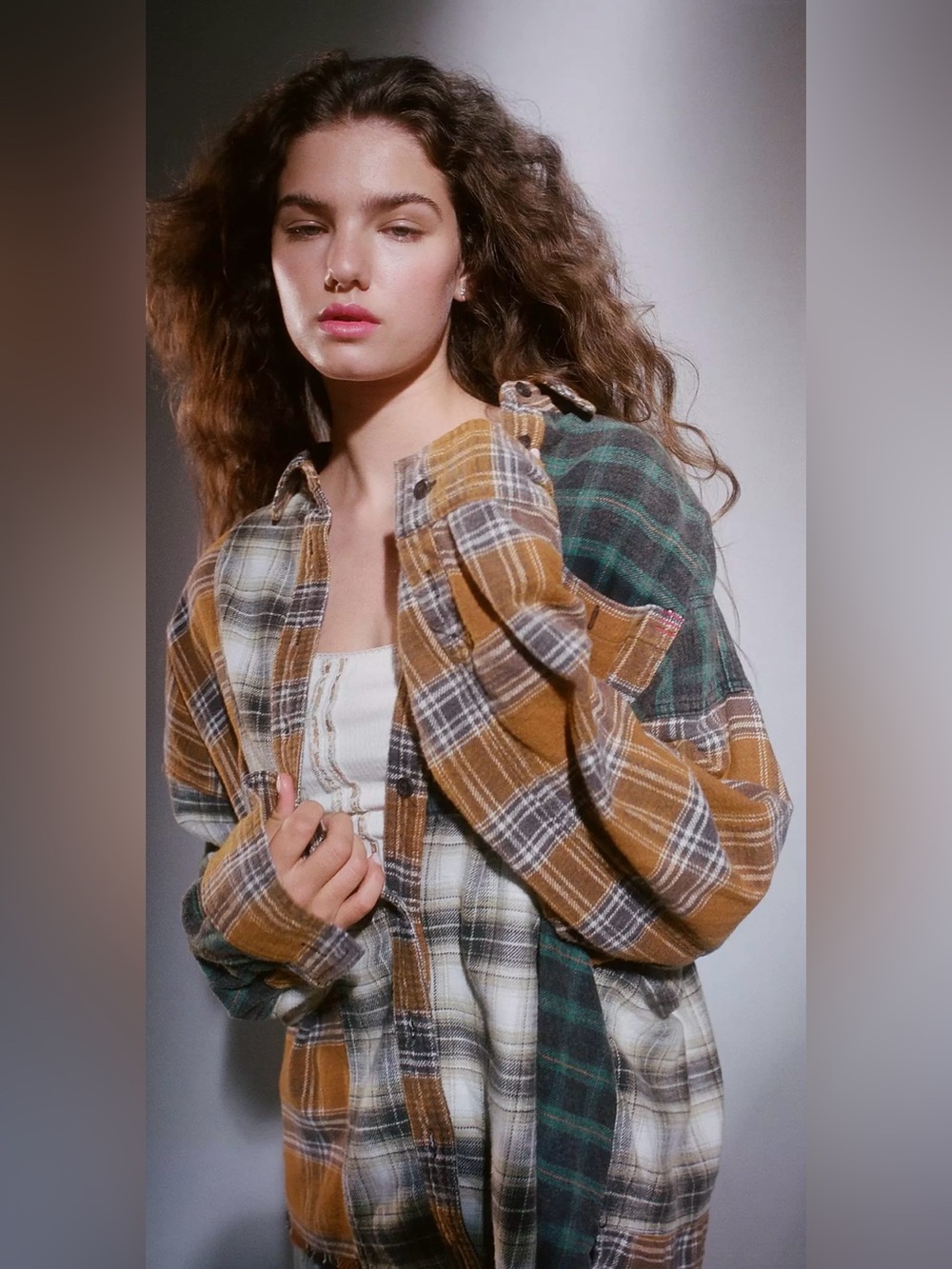 Urban Outfitters BDG Ted Patchwork Flannel - Picture 2 of 9